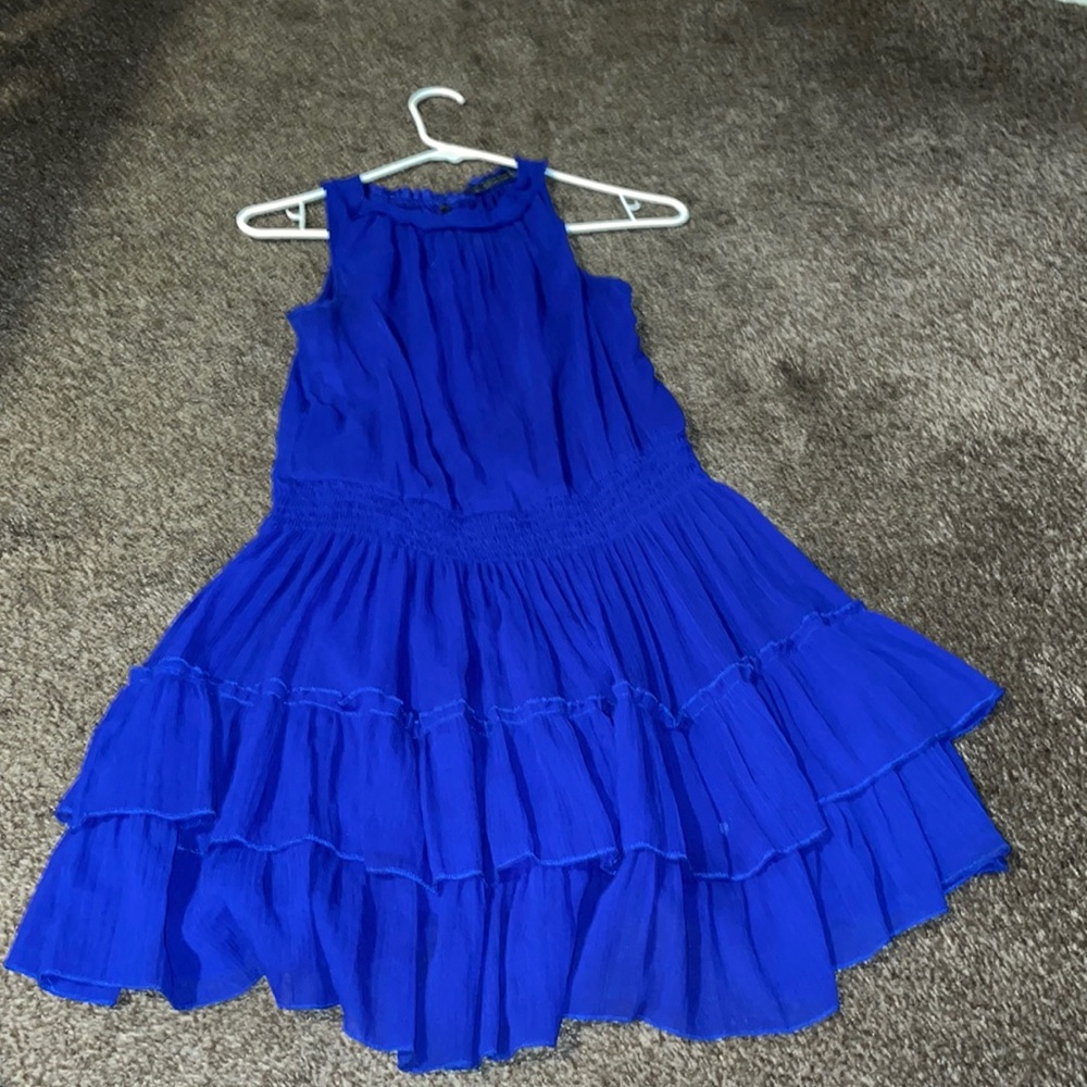 Blue Flowy dress size Medium